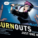 Interior art from Burnouts #1.